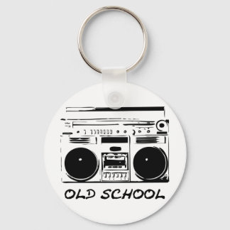 Gammal-School-zazzle Nyckelring