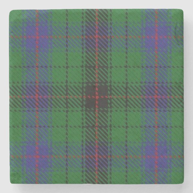 Gammal Scots krogklanDavidson Tartan Underlägg Sten (Framsidan)