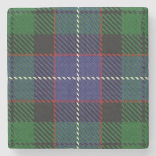 Gammal Scots krogklanGalbraith Tartan Underlägg Sten