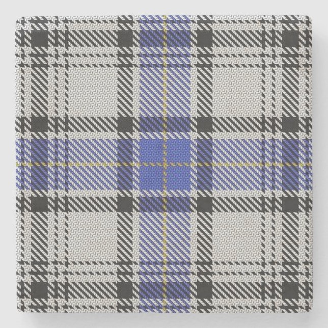 Gammal Scots krogklanHannay Tartan Stenunderlägg (Framsidan)