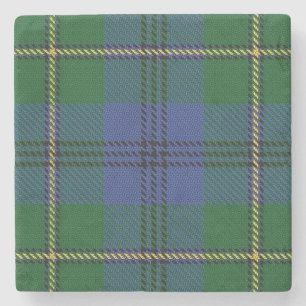 Gammal Scots krogklanJohnstone Johnston Tartan Underlägg Sten