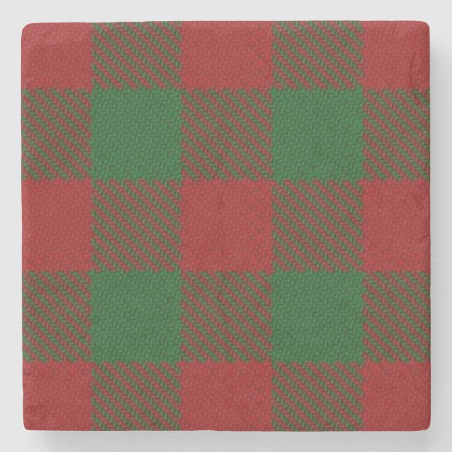 Gammal Scots krogklanMoncreiffe Moncrief Tartan Stenunderlägg (Framsidan)