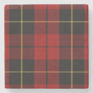 Gammal Scots krogklanWallace Tartan Underlägg Sten