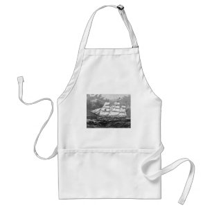 Gammal segling-Frakt Apron Förkläde