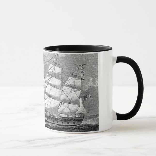 Gammal segling Frakt Mugg (Höger)