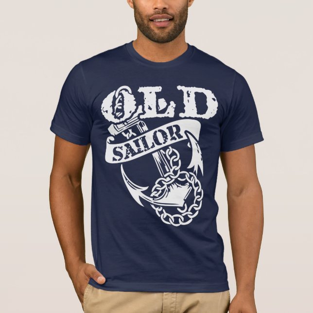 Gammal sjöman tee shirt (Framsida)