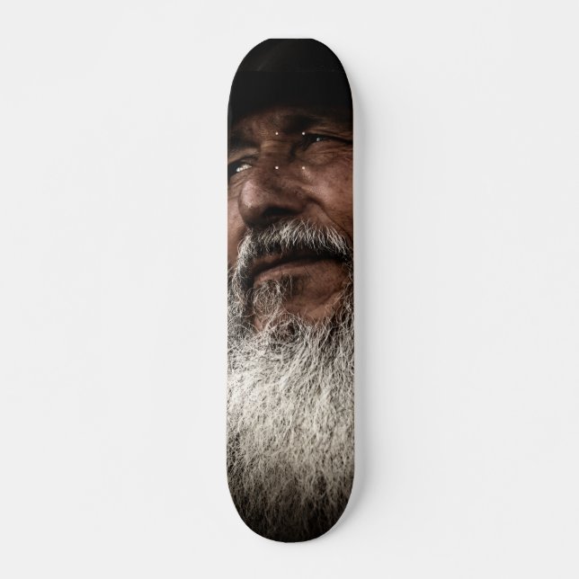 Gammal skateboardman skateboard bräda 21,5 cm (Framsida)