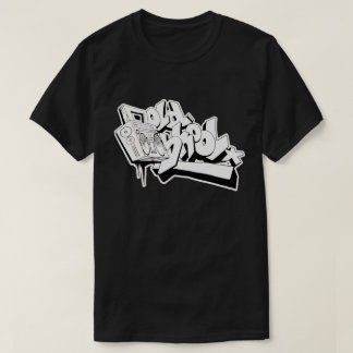 GAMMAL SKJORTA FÖR SKOOL-HIP HOPGRAFITTI T TRÖJA