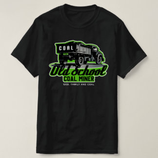 GAMMAL SKOLAS KOLGRUVARBETARE T SHIRT
