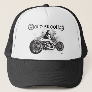 Gammal Skool cykel Truckerkeps