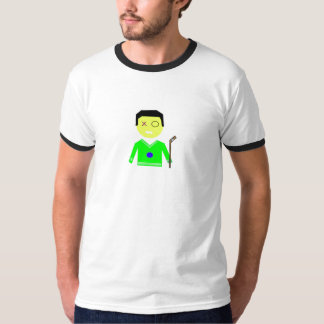 Gammal Skool hockeyRinger T T-shirt