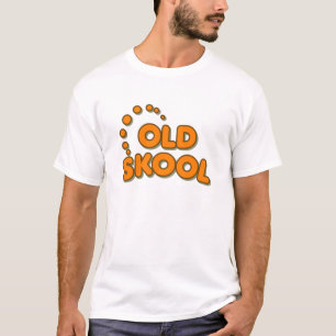 Gammal Skool orange Tee Shirt