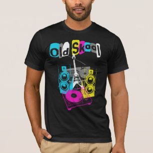 Gammal Skool utslagsplats T Shirt
