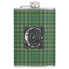 Gammal Skottland för klanCurrie Tartan flaska Fickplunta