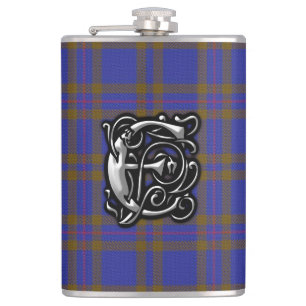 Gammal Skottland för klanElliot Elliott Tartan Fickplunta