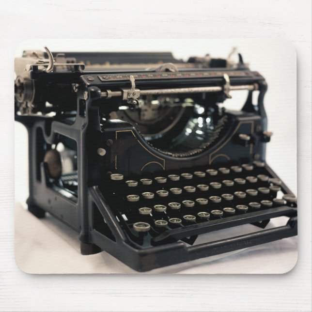 Gammal skrivmaskin musmatta (Framsidan)