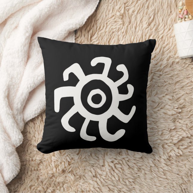 gammal sol idol-geoglyf-symbol petroglyf amerin kudde (Filt)