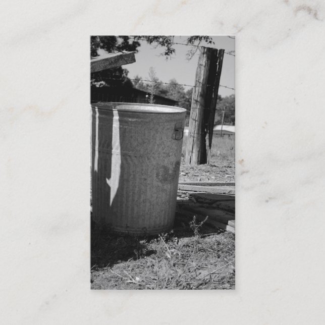 Gammal sopor kan visitkortar visitkort (Framsida)