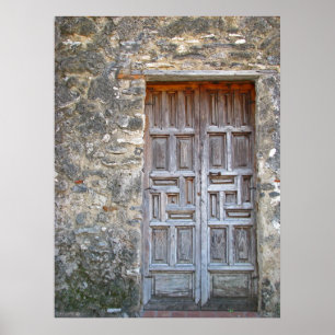 Gammal spansk dörr poster