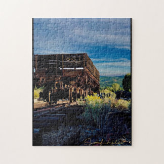 Gammal spårvagnspussel pussel