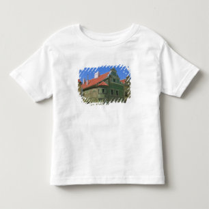 Gammal stadstorg omgiven av 16-tals hus 2 tee shirt