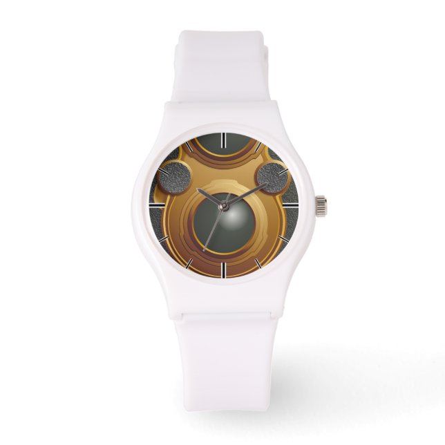 Gammal Steampunk-kamera Armbandsur (Framsida)