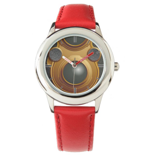 Gammal Steampunk-kamera Armbandsur (Framsida)