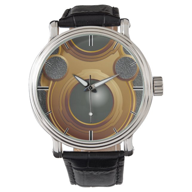 Gammal Steampunk-kamera Armbandsur (Framsida)
