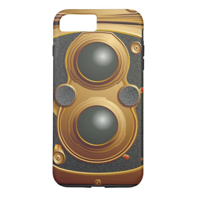 Gammal Steampunk-kamera Case-Mate iPhone Skal (Baksida)