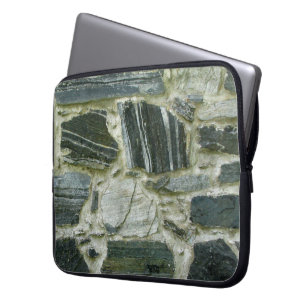 Gammal stenvägg laptop fodral