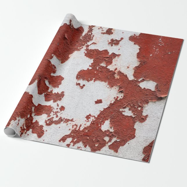 Gammal struktur-bakgrund, sprucken betongbetong vi presentpapper (Utrullad)