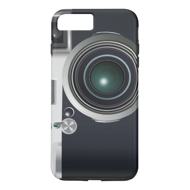 Gammal svart kamera Case-Mate iPhone skal (Baksida)