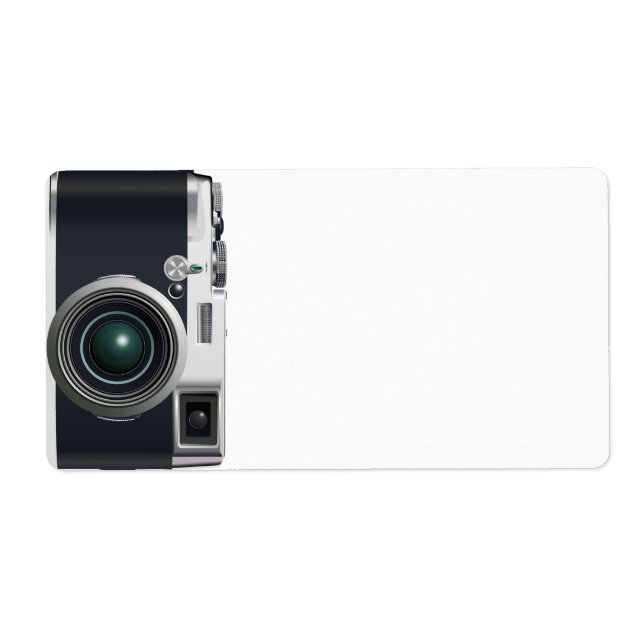 Gammal svart kamera fraktsedel (Framsidan)