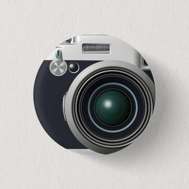 Gammal svart kamera knapp (Framsida)