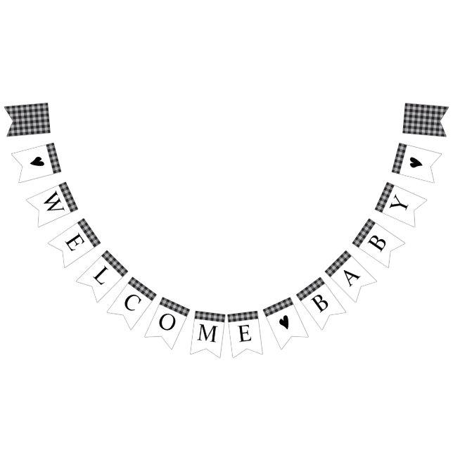 Gammal, svart, vit babystövel i Buffalo Play Vimplar (Alla)