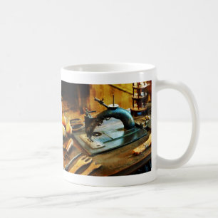 Gammal sydd Maskin Kaffemugg