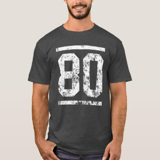 Gammal T-tröja för åttioår T Shirt