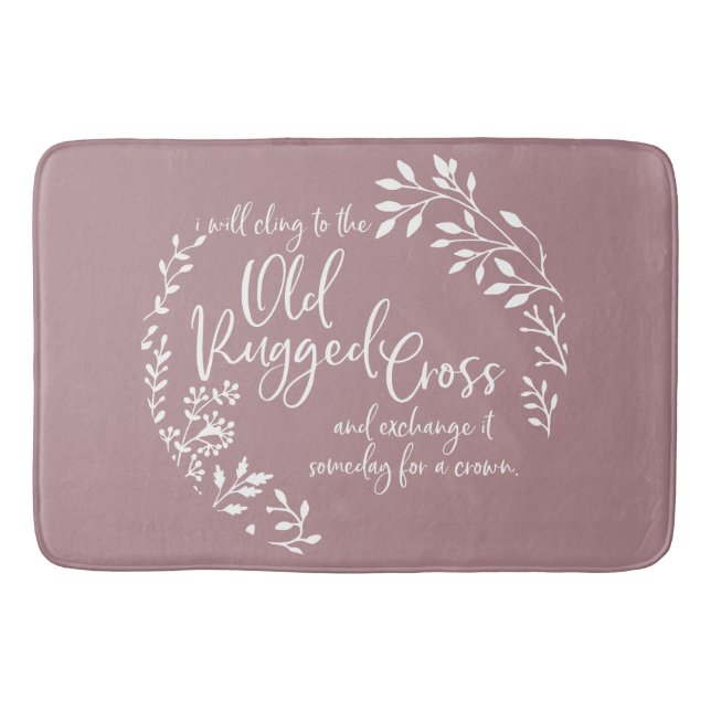 Gammal tålig Kor Bath Mat Badrumsmatta (Framsidan)