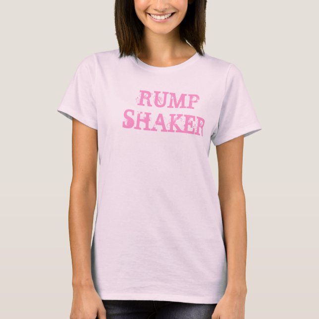 GAMMAL tank "för SHAKER för RUMPA" för titlar för Tee (Framsida)
