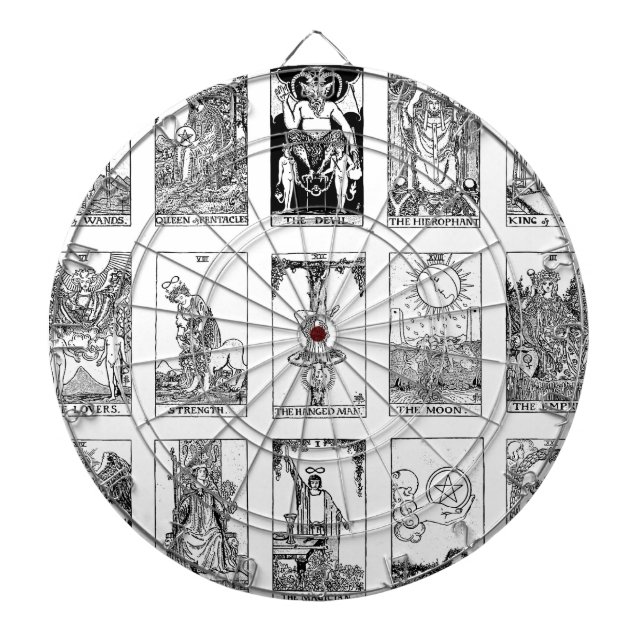 gammal tarot darttavla (Framsidan)