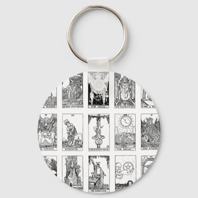gammal tarot nyckelring (Framsida)