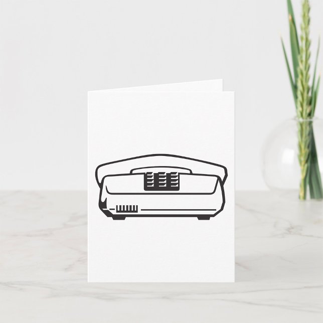 Gammal telefonsymbol kort (Skapare uppladdad)