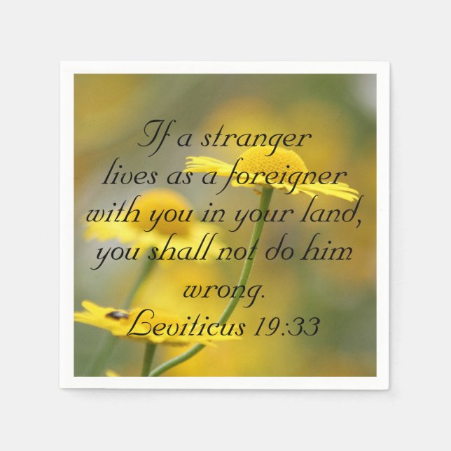 Gammal testamentets bibelskriptsoffert - Leviticus Pappersservett (Framsidan)