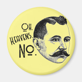 Gammal tidsinställd gentleman magnet