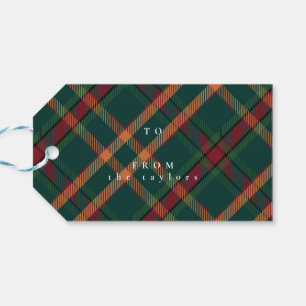 Gammal till/från gift-Märkre Presentetikett