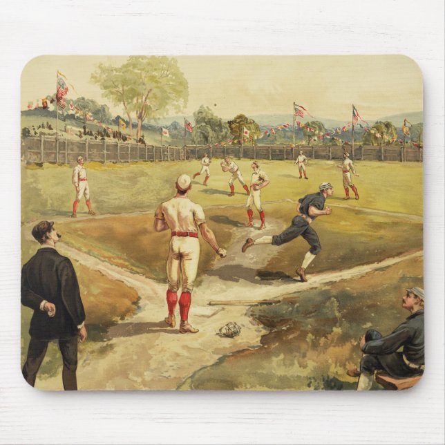 Gammal Time vintagebasketmatch i 1887 Musmatta (Framsidan)