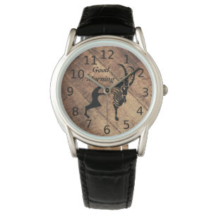 Gammal Timer Black Ram Silhouette Armbandsur