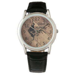Gammal Timer Black Tupp Silhouette Armbandsur