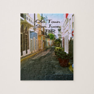 Gammal Town San Juan Puerto Rico Pussel