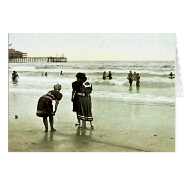 Gammal trädgård, Maine Hälsningskort (Framsidan Horizontal)